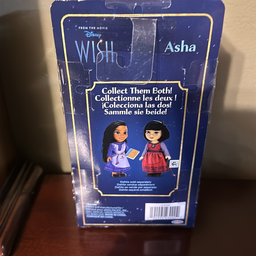Disney wish. Doll. Asha. Petite. 6”. New - Picture 4 of 4